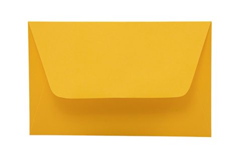 Boríték Névjegy Kaskad "58" napsárga 50db /csg