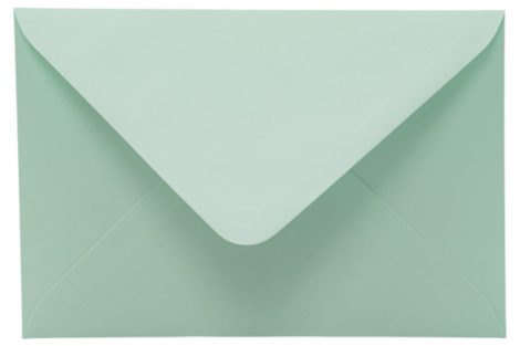 Boríték Kaskad LC/5 "61" halványzöld 25db/csg
