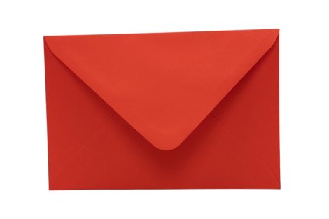 Boríték Kaskad LC/5 "28" korallpiros 25db/csg