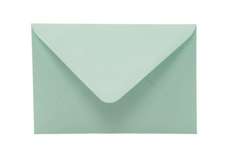 Boríték Kaskad LC/6 "61" halványzöld 50db/csg
