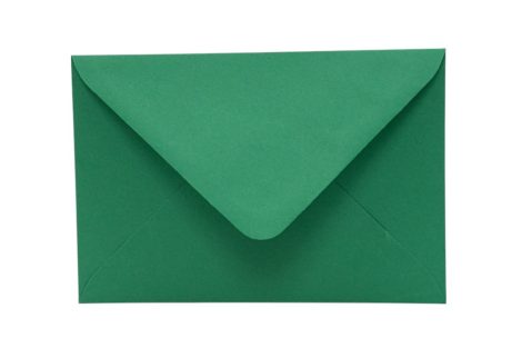 Boríték Kaskad LC/6 "63" sötétzöld 50db/csg