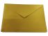 Boríték Curious metál LC/5 enyv. super gold "10" metál arany 25db/csg