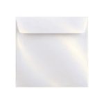   Boríték 135x135mm enyvezett Curious metál "00" gyöngy" Ice gold" 120g 25db/csomag