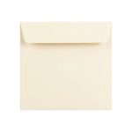   Boríték 135x135mm enyvezett Curious metál "33" elefántcsont "C.white" 120g 25db/csomag