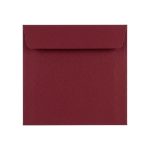   Boríték 135x135mm enyvezett Curious metál "89" vörös "Red lacqer" 120g 25db/csomag