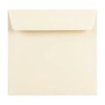   Boríték 160x160mm enyvezett Curious metál "33" elefántcsont "C.white" 120g 25db/csomag