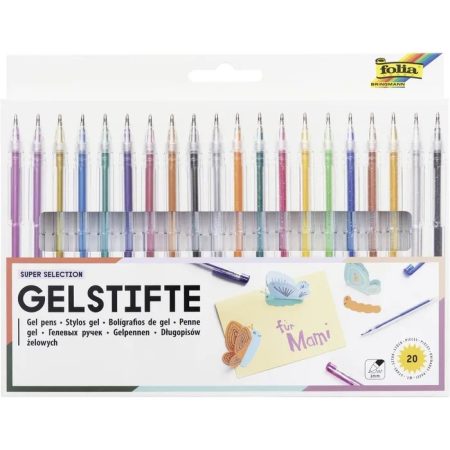 Zseléstoll metál színű SUPER SELECTION, 20 db, vegyes - Folia
