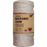   Makramé fonal COZY TAUPE, 100 m, Ø 3,5 mm, 100% pamut, extra puha - Folia