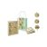 Mintás kraft papír tömb, A4, 20 lap, kraft karton 230 g/m² és papír 120 g/m² vegyes - Folia Mintás kraft papír tömb, A4, 20 lap, kraft karton 230 g/m² és papír 120 g/m² vegyes - Folia