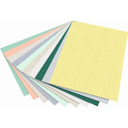 Dekorkarton MINIMALISTIC 270 g/m², 50×70 cm, 10 ív/csg, vegyes - Folia Dekorkarton MINIMALISTIC 270 g/m², 50×70 cm, 10 ív/csg, vegyes - Folia