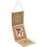 Mintás kraft papír tömb KRAFT PAPER II, A4, 20 lap, kraft karton 230 g/m² és papír 120 g/m² vegyes - Folia