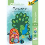   Dekorációs karton 130g, A/4 20 ív/csg, 10 különböző szín - Folia