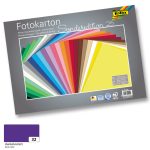   Fényes fotókarton 300g, 50x70cm, 25 ív/csg, sötétibolya - Folia