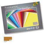   Fényes fotókarton 300g, 50x70cm, 25 ív/csg, terrakotta - Folia