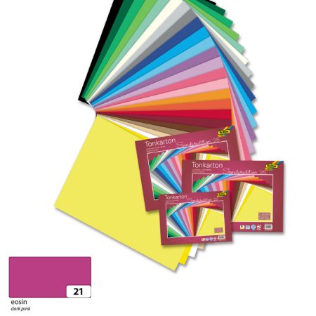 Színes fotókarton 220g, 50x70cm, 25 ív/csg, sötétrózsaszín - Folia Színes fotókarton 220g, 50x70cm, 25 ív/csg, sötétrózsaszín - Folia