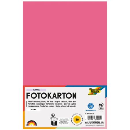 Fotókarton 300g/m² A/4 50 ív/csg, mályva