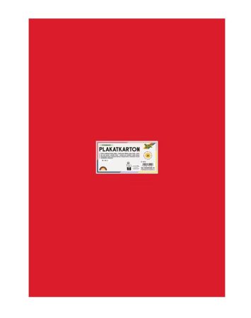 Poszter karton, 380g, 48x68cm, 10 ív/csg, tűzpiros - Folia Poszter karton, 380g, 48x68cm, 10 ív/csg, tűzpiros - Folia