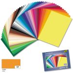   Dekorációs karton 130g, 50x70cm, 25 ív/csg, okker sárga - Folia
