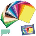 Dekorációs karton 130g, 50x70cm, 25 ív/csg, menta - Folia
