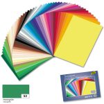   Dekorációs karton 130g, 50x70cm, 25 ív/csg, mohazöld - Folia