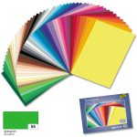   Dekorációs karton 130g, 50x70cm, 25 ív/csg, fűzöld - Folia