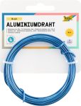 Alumínium drót, 2 mm × 5 m, kék - Folia