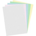 Csillámos karton PASTEL, 50x70cm 5 ív/csg, vegyes színek