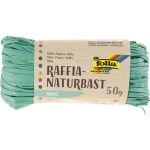   Raffia – természetes minőség, 50 g, 1 gombolyag, menta - Folia