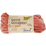   Raffia – természetes minőség, 50 g, 1 gombolyag, lazac - Folia