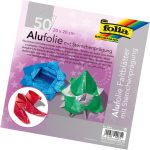   Alu hajtogatólapok csillagmintával, 20x20cm 50 ív/csg, vegyes