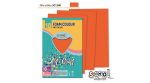 Dekorgumi A/4, 10 ív/csomag - narancs SC1200